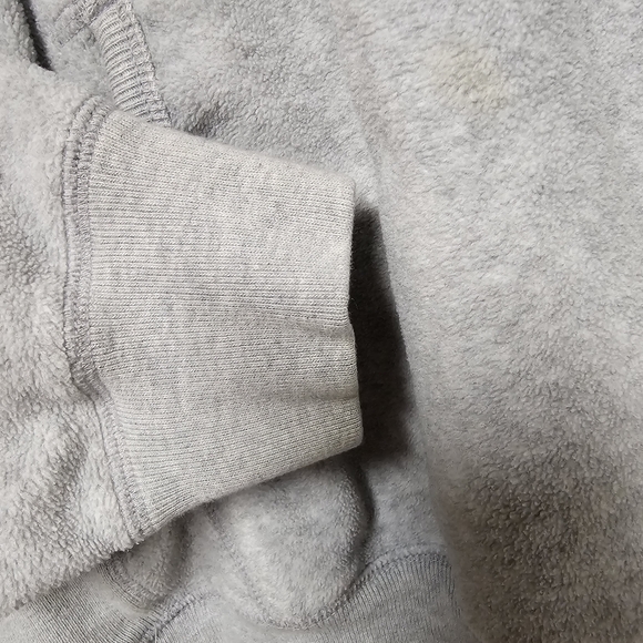 GAP Soft Arch Logo Light Gray Hoodie - Picture 7 of 10